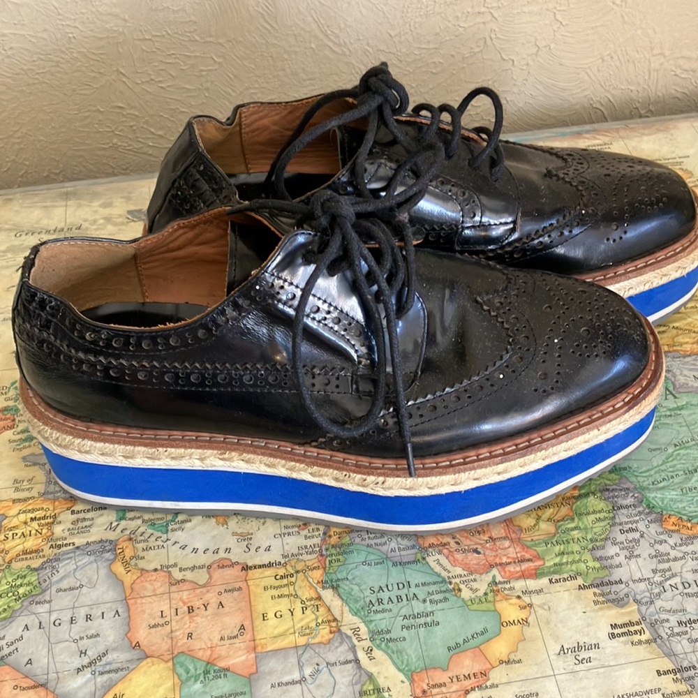 Prada Oxford Platforms